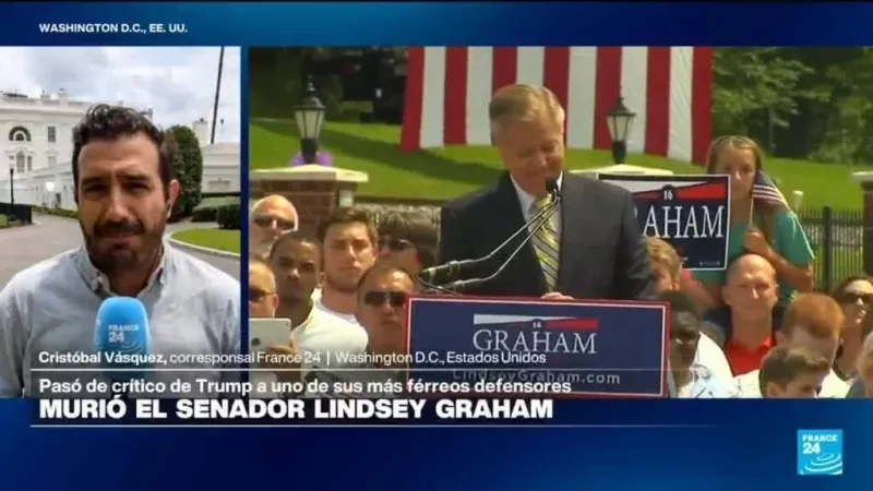 Informe desde Washington: Trump lamenta la muerte del senador republicano Lindsey Graham