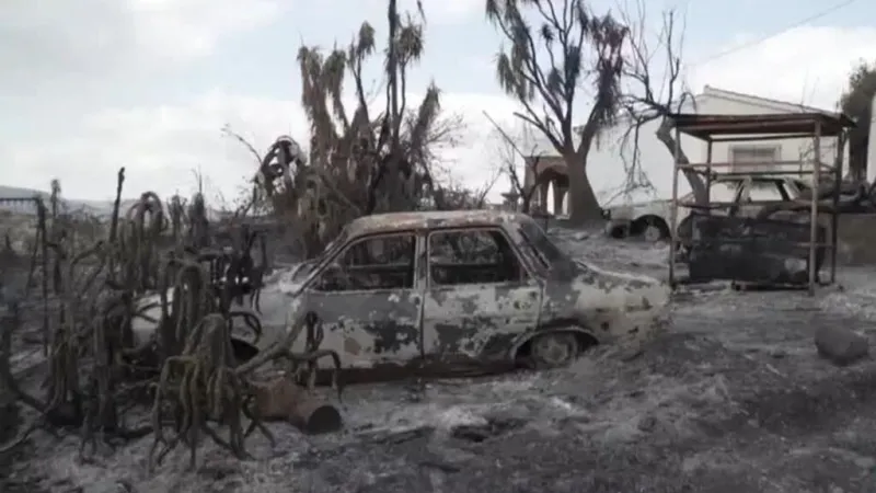 Evacuados regresan a sus hogares tras la estabilización del incendio en Almería