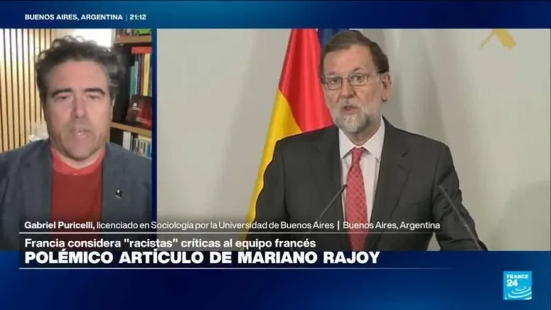 Gabriel Puricelli: "No es la primera vez que Mariano Rajoy hace comentarios de corte racista"