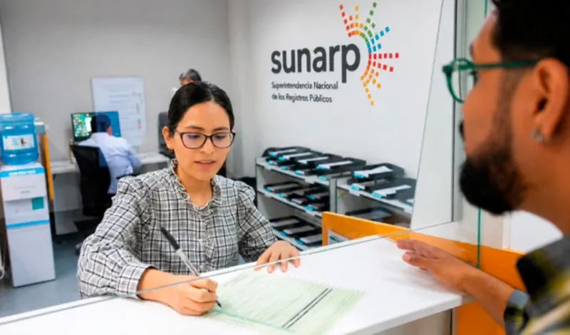 Sunarp: inscripción de títulos creció 10,4% en el primer semestre de 2026