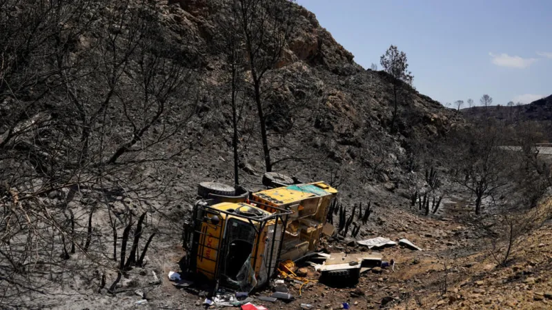 Nueve extranjeros identificados entre las 13 víctimas del incendio en Andalucía