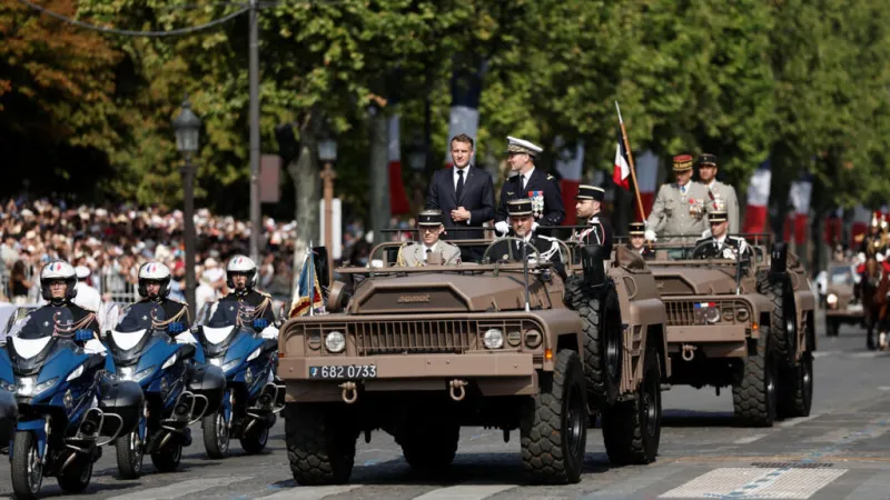 Ucrania como protagonista y seguridad reforzada en Francia: lo que hay que saber sobre el desfile del 14 de julio