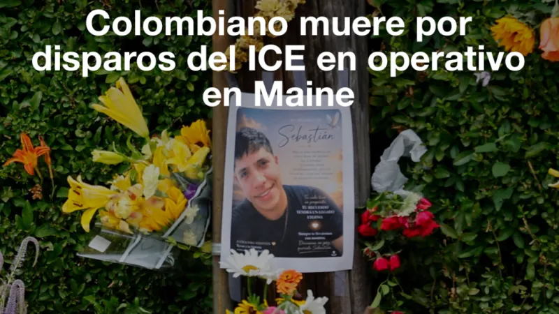EE. UU.: colombiano muere por disparos del ICE en operativo en Maine