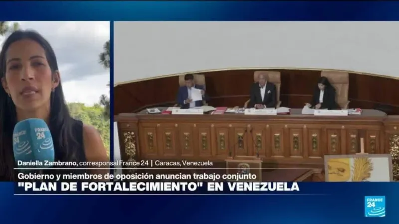 Parlamento de Venezuela anuncia una hoja de ruta conjunta con exopositores tras el doble terremoto