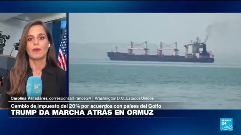 Trump da marcha atrás al impuesto del 20% en Ormuz y lo sustituye por acuerdos con el Golfo