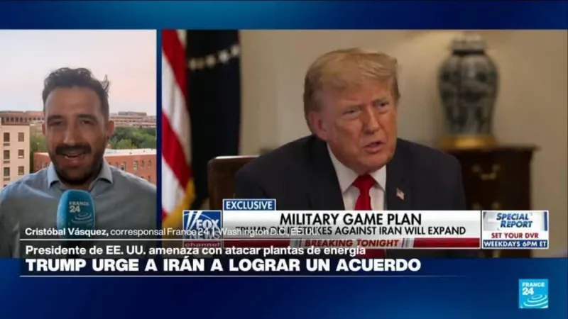 Trump afirma que EE. UU. mantiene conversaciones con Irán en medio de nuevos bombardeos