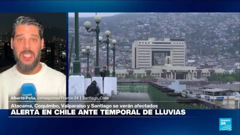 Informe desde Santiago: Chile decreta emergencia preventiva por la llegada de un sistema frontal
