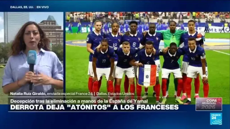 Prensa no perdona desempeño de Francia ante España; expectativas por partido Inglaterra-Argentina