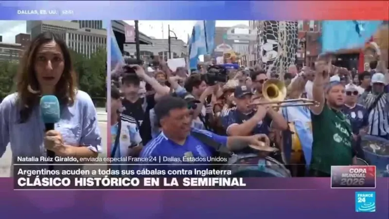 Directo Mundial y el enfrentamiento entre Inglaterra y Argentina en la semifinal