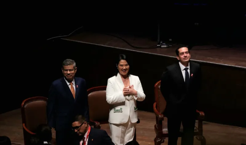 Keiko Fujimori recibe las credenciales como presidenta del Perú para el periodo 2021 - 2026
