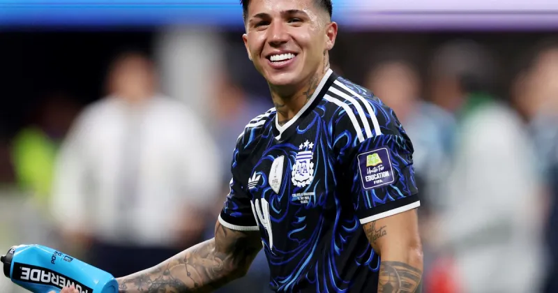 Enzo Fernández, el corazón de la Scaloneta: un gol para la historia, otra final del mundo y las imágenes que vio de Diego Maradona contra Inglaterra