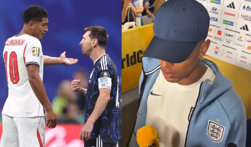 Jude Bellingham revela qué le dijo Lionel Messi tras su tenso cruce en la semifinal del Mundial 2026