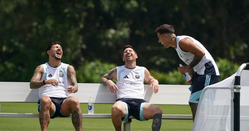 La Selección y el día después de la gloria: risas con Messi en el entrenamiento, viaje a Nueva York y el chip puesto en España