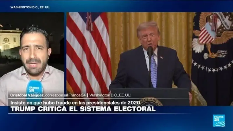 Trump acusa a China de "interferir" en elecciones de 2020 y critica el sistema electoral de EE. UU.