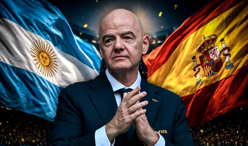 Prensa española sobre elección del árbitro para la final del Mundial 2026 ante Argentina: "A Infantino no le ha hecho ninguna gracia"