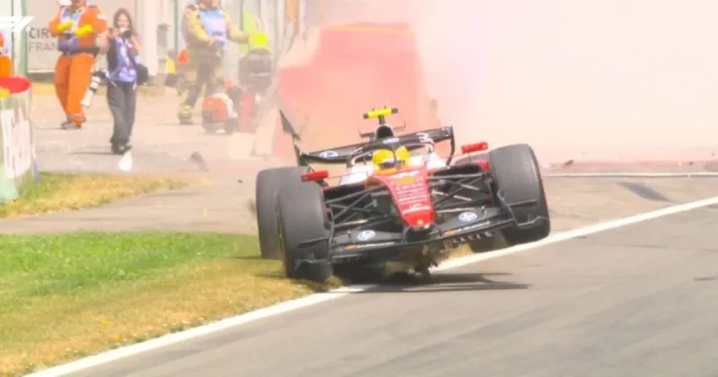 Lewis Hamilton y un choque calcado al de Pierre Gasly en Spa-Francorchamps: "Destrocé el auto"