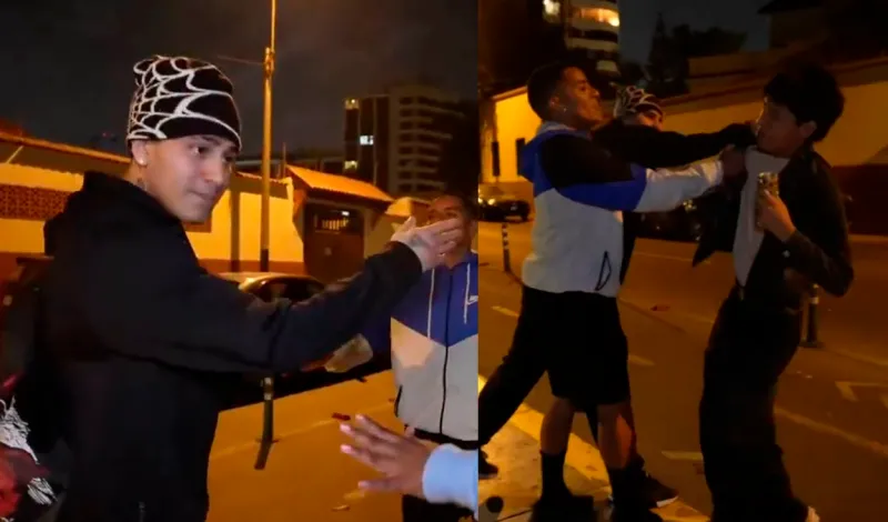 Cámaras de seguridad desmienten a Cristorata y revelan que él golpeó primero a joven en pleno stream: víctima terminó con moretones en el rostro