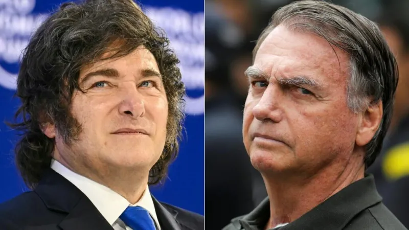 El Tribunal Supremo de Brasil prohíbe la visita de Milei a Bolsonaro en prisión domiciliaria