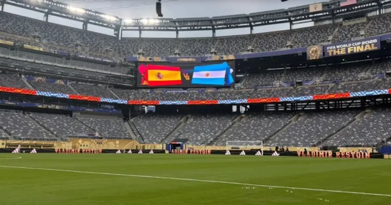Millones en juego: Nueva Jersey le reclama a la FIFA parte de la recaudación por la venta del césped en la final Argentina - España por el Mundial 2026