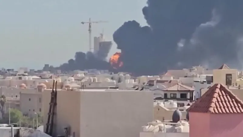Irán lanza ataques contra países aliados de Estados Unidos en una nueva escalada del conflicto