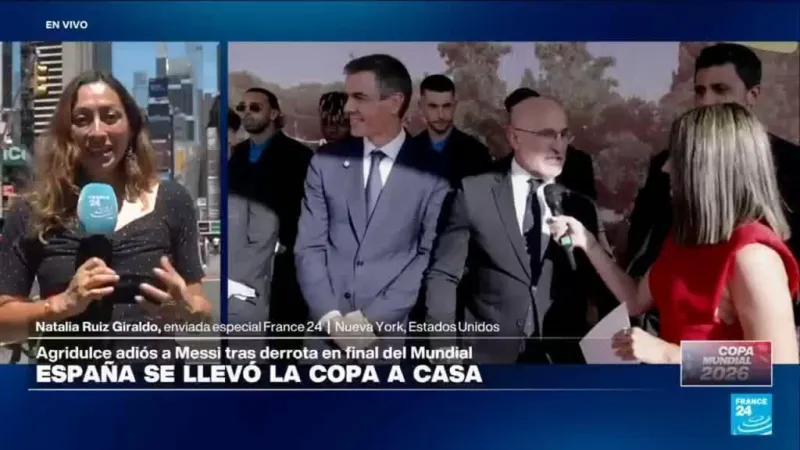 Nueva York sigue celebrando el histórico título de España en el Mundial 2026