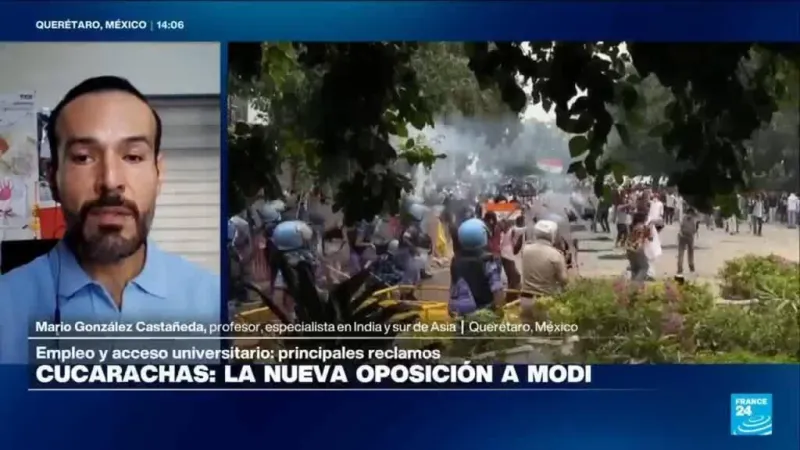 ¿Por qué lucha el movimiento de las "cucarachas" en India y cuáles son sus principales exigencias?
