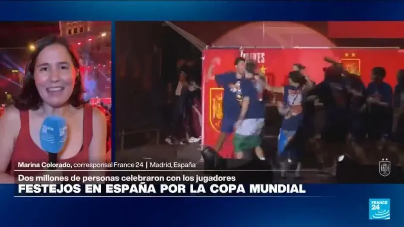 Informe desde Madrid: dos millones de personas festejaron con los jugadores de la selección española