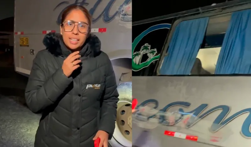¡Se salva de morir! Azucena Calvay sufre accidente en carretera de La Libertad y muestra cómo quedó el bus tras choque
