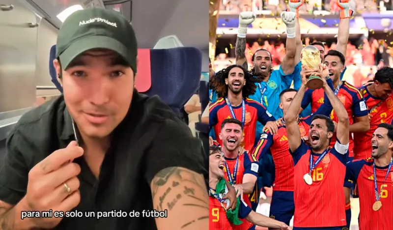 Ezio Oliva se defiende de fuertes críticas por alentar por la selección de España en el Mundial 2026: “Uno apoya a quien quiere”