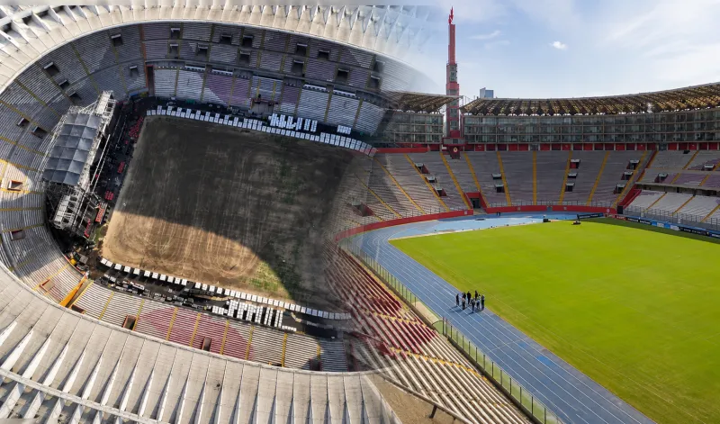 Principal recinto deportivo del Perú luce césped renovado tras polémica por conciertos: contó con inspección internacional a cargo de la Conmebol