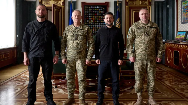 Remezón castrense en Ucrania: ¿quiénes son los nuevos altos mandos de la cúpula militar?
