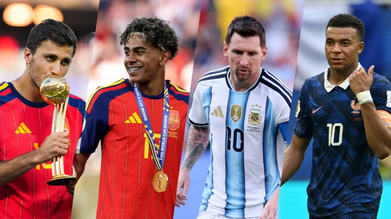 ¿Mbappé, Messi, Yamal, Rodri? La lucha por el Balón de Oro 2026 es más impredecible que nunca