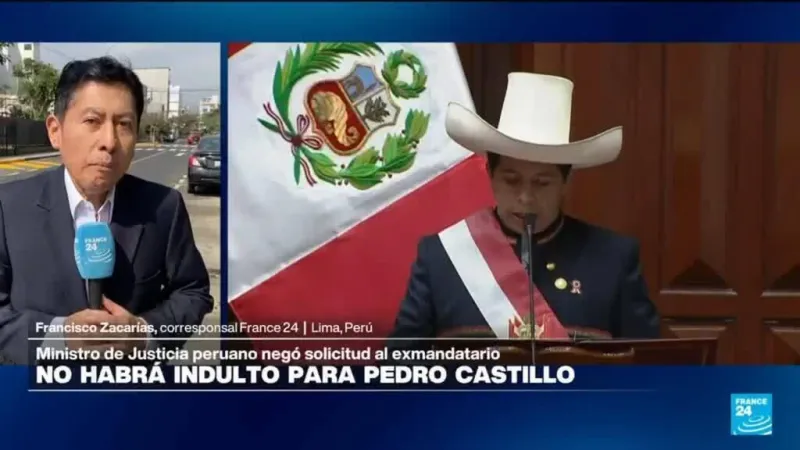Informe desde Lima: Gobierno interino niega indulto a Pedro Castillo