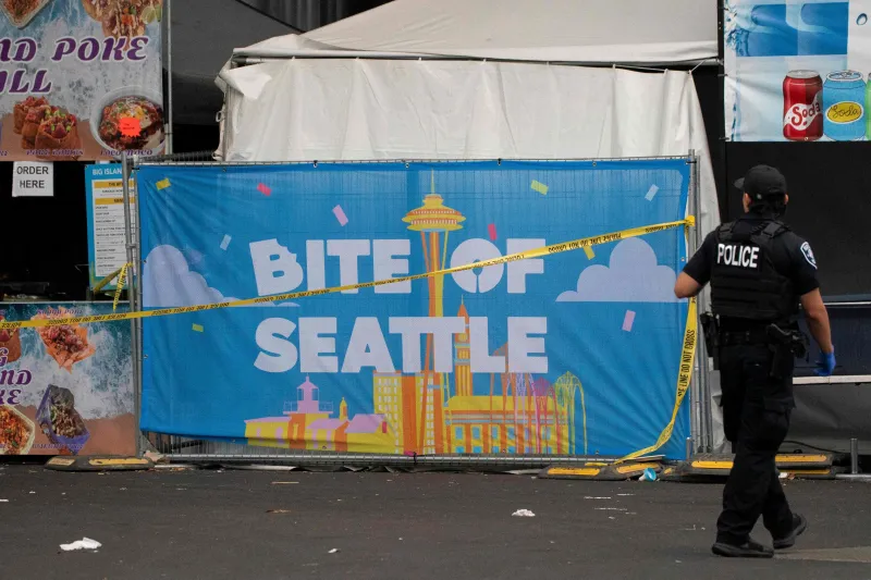 Un tiroteo en un festival gastronómico de Seattle deja "múltiples víctimas" y un detenido