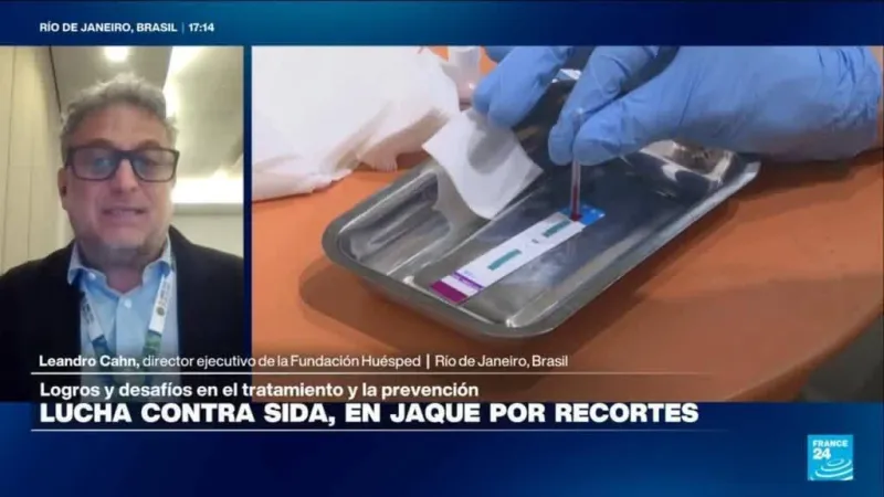 ¿La lucha contra el sida está en jaque por la falta de financiación?