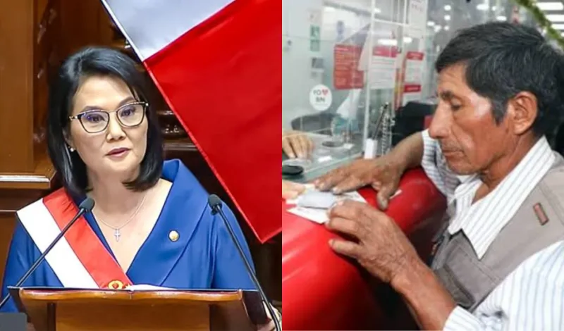 Oficial | Monto de Pensión 65 aumentará a S/700 para adultos mayores en pobreza extrema, anunció Keiko Fujimori en su mensaje a la Nación