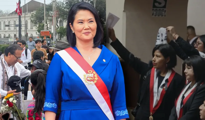 Keiko Fujimori fue rechazada en el Congreso y las calles