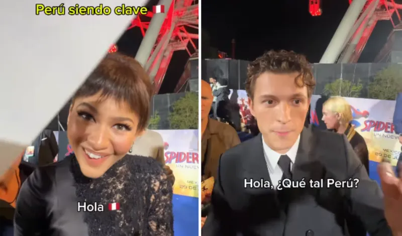 Tom Holland y Zendaya envían emotivo saludo a los peruanos antes del estreno de ‘Spider-Man: Un Nuevo Día’: “¡¿Qué tal, Perú?!”