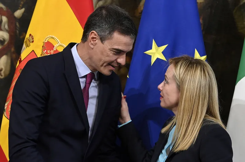 Meloni plantea el cierre del espacio Schengen con España y EEUU atribuye la crisis de Ceuta a las políticas de "extrema izquierda" de Sánchez