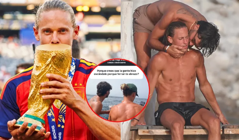 Futbolista español Marcos Llorente responde a críticas por imágenes con Ferrán Torres: "Dos hombres se den 'cariño'..."