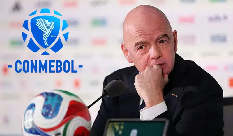 Conmebol se pronuncia fuerte sobre polémico proyecto de Infantino en FIFA: "Primero está el fútbol"