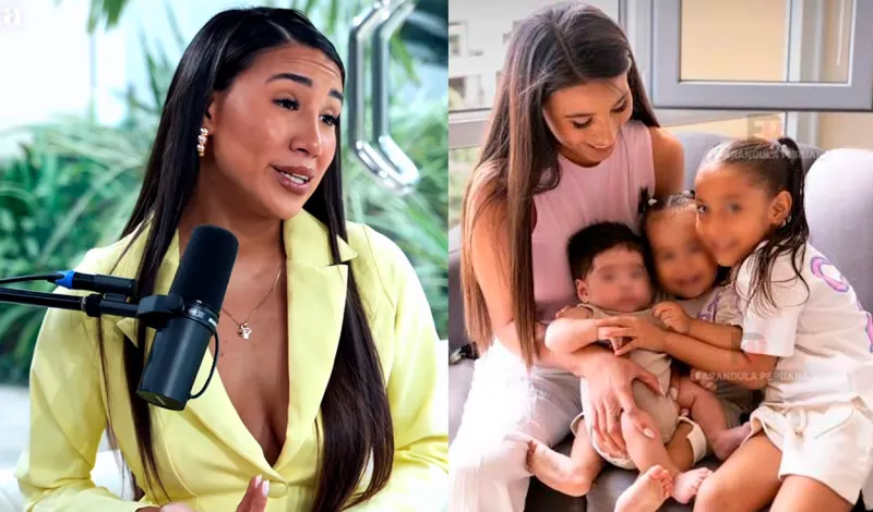 Samahara Lobatón revela por qué no podrá volver a embarazarse y lanza advertencia a futuro novio: “Me tiene que amar con mis tres hijos”