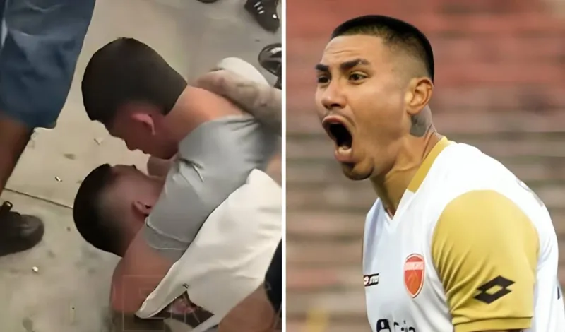Jean Deza en nueva polémica: captan al futbolista protagonizando fuerte pelea en plena calle