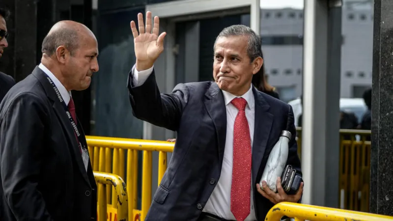 El expresidente peruano Ollanta Humala queda en libertad tras la anulación de condena de 15 años por lavado