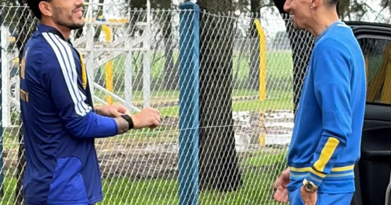 Leandro Paredes y Ángel Di María se reencontraron en Rosario: "Amigo mío"
