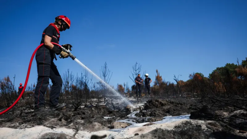 Los incendios en Francia están, en general, “bajo control”, asegura el primer ministro