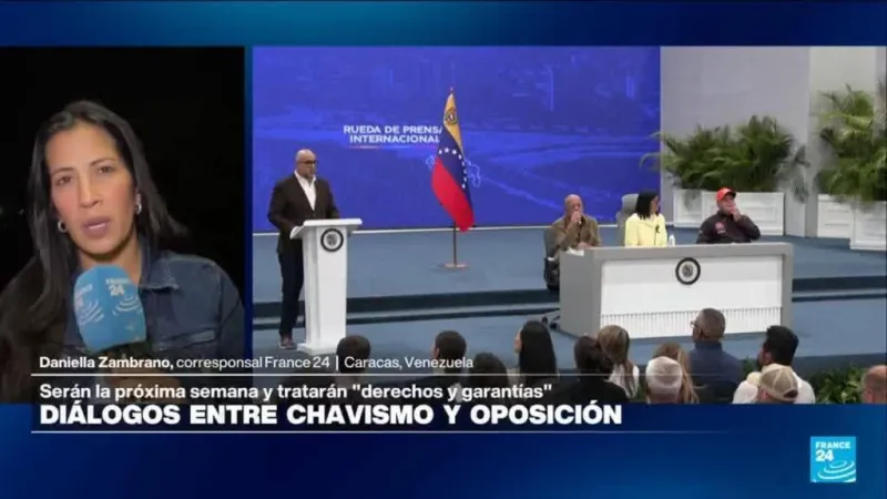 Informe desde Caracas: se fija nueva fecha para diálogos entre el chavismo y la oposición