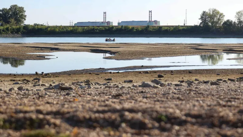 La sequía desafía a Europa del Este: gobiernos se anticipan a una crisis energética por bajos niveles del Danubio