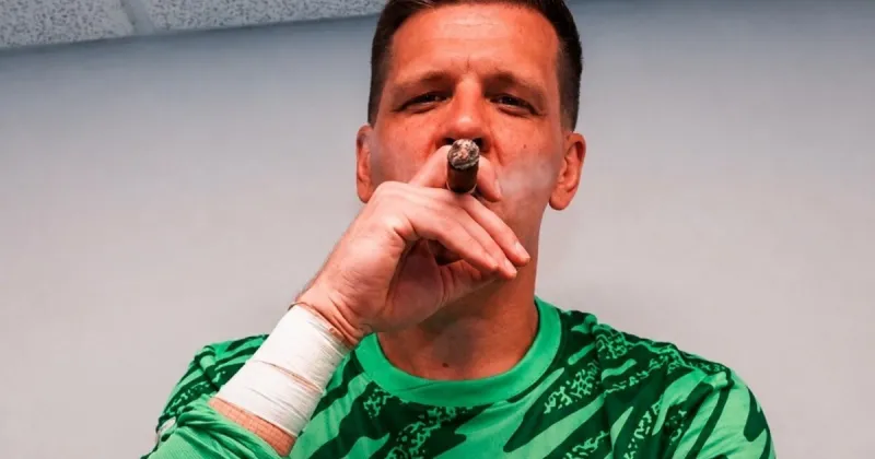 La confesión del polaco Wojciech Szczesny, arquero del Barcelona: "Fumar es terrible, pero es una adicción contra la que no estoy dispuesto a luchar"