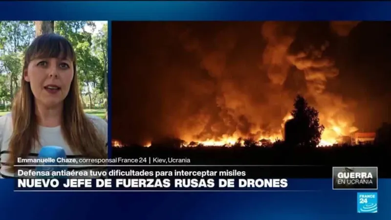 Informe desde Kiev: Rusia ataca territorio ucraniano con 28 misiles y más de 100 drones